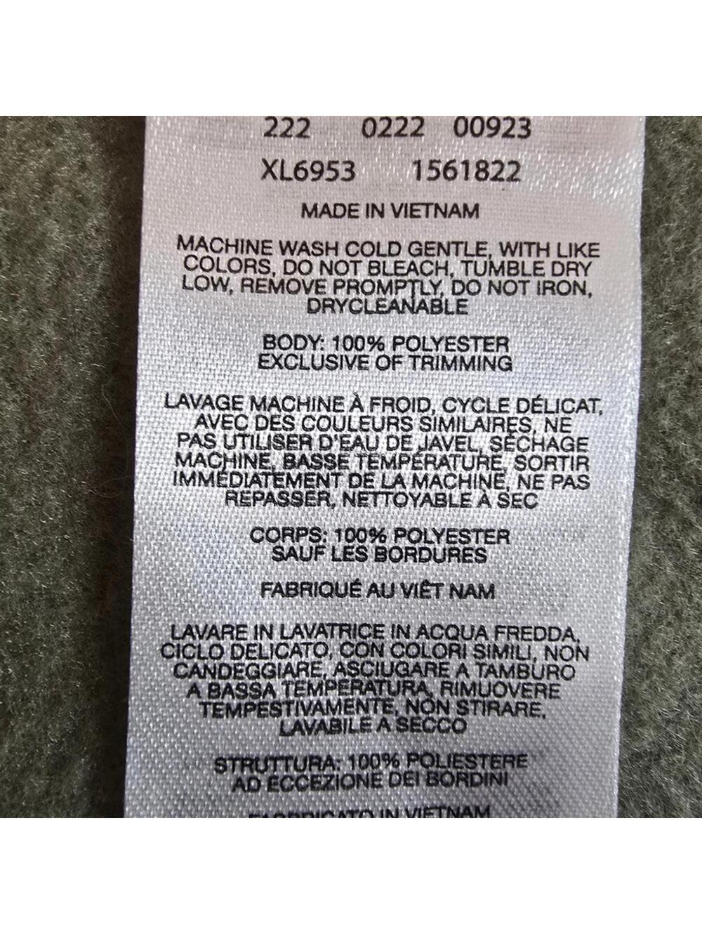NWT Columbia Sportswear Olive Fleece Zip Vest Women’s Size Small - Picture 6 of 7